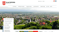 Desktop Screenshot of novska.hr