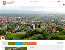 Tablet Screenshot of novska.hr